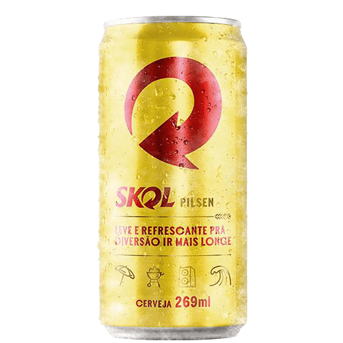 CERVEJA SKOL 269ML LT - Entrega Rápida